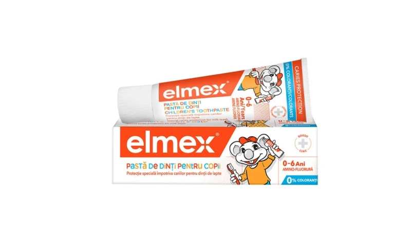 ELMEX PASTA DINTI KIDS JUNIOR 50ML 0-6 ANI 